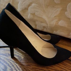 Comfy Soles by Bamboo black stilettos